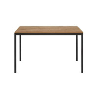 Стол разборный GreenWeen SMART 900, черный каркас, столешница ЛДСП Дуб Канзас, 900x650x750 мм GW-SMART-900-B-LD-R