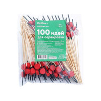Пики декоративные Optiline Ягода дерево, 12 см, 100 шт 10-1115