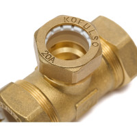 Тройник "труба-труба-труба" BNS2520 Kofulso BNS25_20 BNS25*20