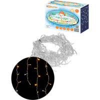 Гирлянда светодиодная TDM ELECTRIC "Бахрома" 2x1 м, 152LED, 3000К, мерц-е, посл. подкл, IP44, 250 В, SQ0361-0099