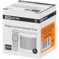 Основание TDM ELECTRIC со стойкой и заглушка для установки светосигнальных модулей 70 мм SQ0737-0021