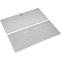 Душевой поддон RGW 80х200 см, белый, прямоугольный, Ø 90 мм TKS-208W 553802820-01