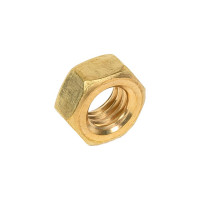 Гайка шестигранная DINFIX DIN 934 , латунь М 5 5 шт 00-0004532