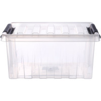 Контейнер с крышкой HONEYCOMB 335x220x160, 8 л, прозрачный M-008-00.07n