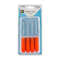 Набор шил Micron YY-004 4 шт., с пластиковой ручкой 161796