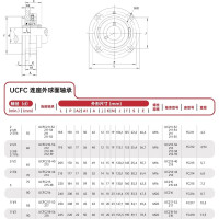 Подшипниковый узел FXM UCFC212 SW-10010196