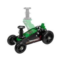 Домкрат подкатной гидравлический Rockforce 1,5т (h min 155мм, h max 525мм) RF-T830008(58814)