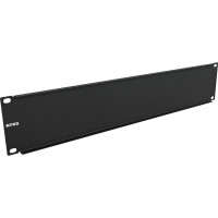 Панель заглушка NTSS 2U крепление 19 2U, черный RAL 9005 NTSS-FUB-2U-BL