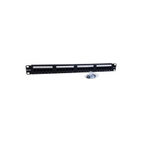 Патч-панель NTSS 24 UTP порта RJ45, cat.5е, 1U, Dual IDC, без органайзера NTSS-PP-1U-24-UTP-RJ45-5e-D