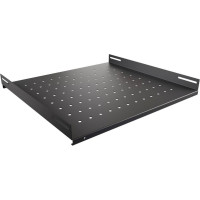 Полка стационарная NTSS 470x350мм, для напольных шкафов глубиной 600мм, черный RAL 9005 NTSS-FS-600-BL