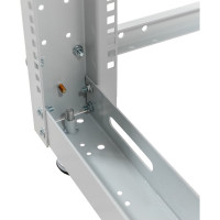 Стойка серверная NTSS OR двухрамная 42U, 600-1000мм, комплект ножек, серый RAL 7035 NTSS-2POR42U/600-1000