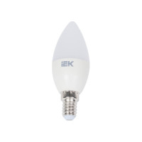 Лампа IEK LED ALFA C35 свеча 8Вт 230В 3000К E14 LLA-C35-8-230-30-E14