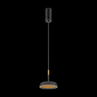 Подвесной светильник MAYTONI El Алюминий Черный и Золото MOD041PL-L15GB3K