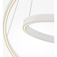 Подвесной светильник MAYTONI Rim Алюминий, Белый MOD058PL-L55WK