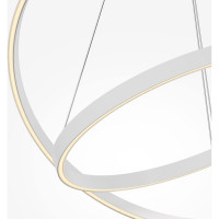 Подвесной светильник MAYTONI Rim Алюминий, Белый MOD058PL-L74WK