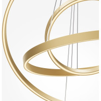 Подвесной светильник MAYTONI Rim Алюминий, Латунь MOD058PL-L100BSK