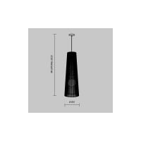 Подвесной светильник Freya Cottage Белый Металл FR5405PL-01W2