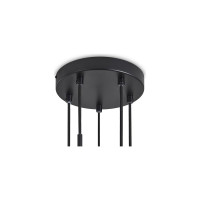 Подвесной светильник Freya Shimmer Черный Металл FR5435PL-05B1