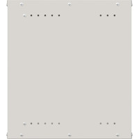 Шкаф настенный телекоммуникационный NTSS LIME 15U 550x450x770мм, 2 профиля 19, дверь стеклянная, боковые стенки несъемные, разобранный, серый RAL 7035 NTSS-WL15U5545GS