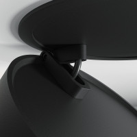 Встраиваемый светильник MAYTONI Onda LED 18W Алюминий Черный DL024-18W3K-B
