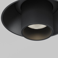 Встраиваемый светильник MAYTONI Focus T LED 7W Алюминий Черный C140TRS-L300-7W4K-B