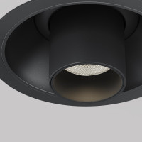 Встраиваемый светильник MAYTONI Focus T LED 7W Алюминий Черный C140RS-L300-7W4K-B