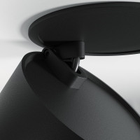 Встраиваемый светильник MAYTONI Onda LED 12W Алюминий Черный DL024-12W-DTW-B