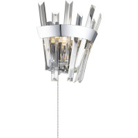 Бра хрустальное с выключателем Citilux Вестерос Хром CL307310