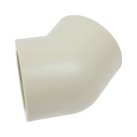 Угольник TEBO PPR 50, 45 градусов, серый 031030206