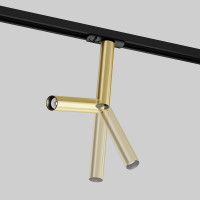 Трековый светильник MAYTONI Focus T LED 6W Алюминий Латунь TR142-1-6W4K-BS