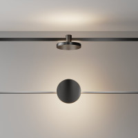 Трековый светильник MAYTONI Plato LED 7W Алюминий Черный TR152-1-7W3K-B