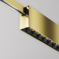 Трековый светильник MAYTONI Points LED 12W Алюминий Латунь TR150-1-12W3K-M-BS