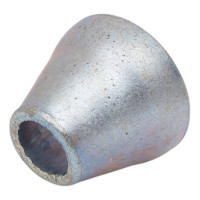 Переход стальной МЕТАЛЛСЕРВИС исп 2, концентр, оцинкованный, дн57x32-3x2 (ду50x25), бесшовный, гост 17378-2001 1211991