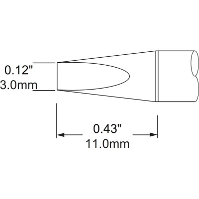 Картридж-наконечник для MFR-H1 METCAL STP-CH30