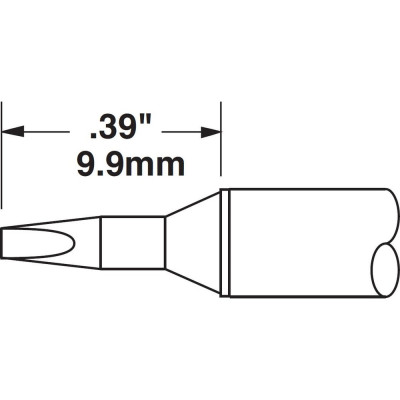 Картридж-наконечник для CV/MX METCAL CVC-8CH0014S