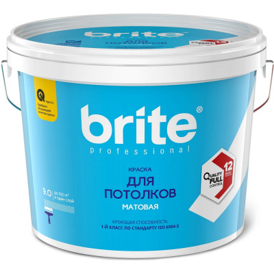 Краска для потолков BRITE PROFESSIONAL О02247