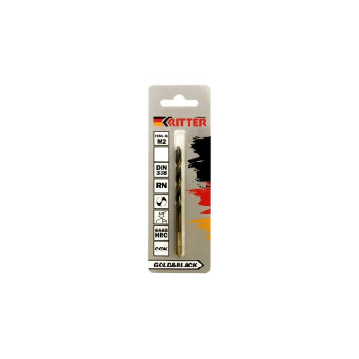 Сверло по металлу RITTER EC Gold&Black 10002501 PS14204001