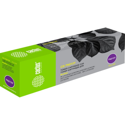 Лазерный картридж для brother hl 3230/dcp3550/mfc3770 Cactus tn-213y 1358762