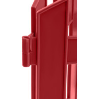 Декоративный забор PALISAD Ампир 28х300 см, терракотовый 65015