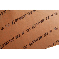 Шлифлист универсальный 5 шт. (230х280 мм; Р320) STAYER 3543-320_z01