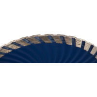 Диск алмазный отрезной Турбо волна (125 мм; 22.2 мм) для угловых шлифмашин Fit 37483