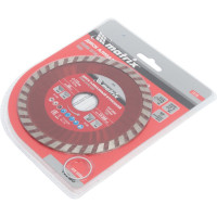 Диск алмазный отрезной Turbo (115х22.2 мм) для УШМ Matrix 73178