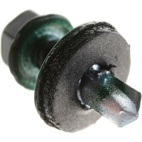 Кровельный саморез, зелёный мох Крепежная техника 5,5х19 RAL 6005 300шт 420270 БК