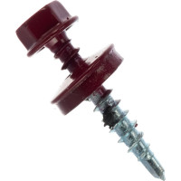 Кровельный саморез, красное вино Крепежная техника 4,8х29 RAL 3005 250шт 420306 БК