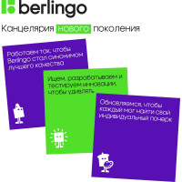 Папка-планшет с зажимом BERLINGO Steel&Style A4, пластик полифом, синяя PPf_93002
