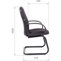 Конференц-кресло CHAIRMAN 279V JP 15-2 черный 00-01176929