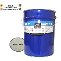 Эмаль по ржавчине с молотковым эффектом HardMax жемчужная, барабан 16 кг 4690417070237