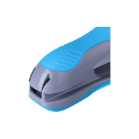 Степлер BERLINGO Office Soft №24/6, 26/6 до 25 листов, пластиковый корпус, синий H25005