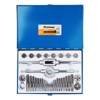 Набор метчиков и плашек ЕРМАК 36 предметов М3-М16 657-004