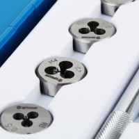 Набор метчиков и плашек ЕРМАК 36 предметов М3-М16 657-004